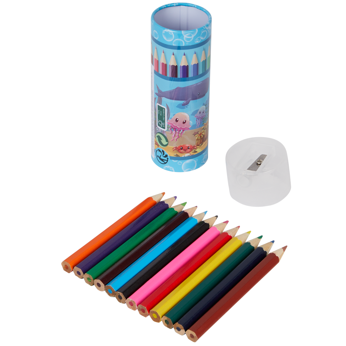 Lápices de colores formato mini