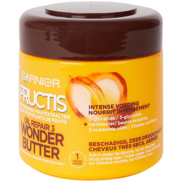 Garnier Fructis 3-in-1 haarmasker Wonder Butter