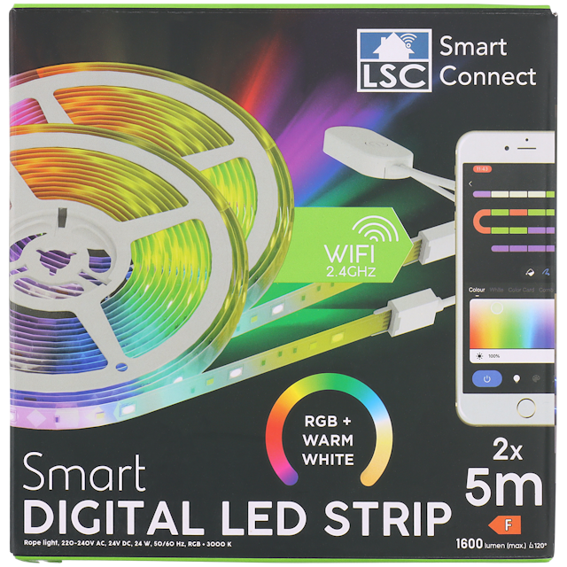 Cyfrowe taśmy LED LSC Smart Connect