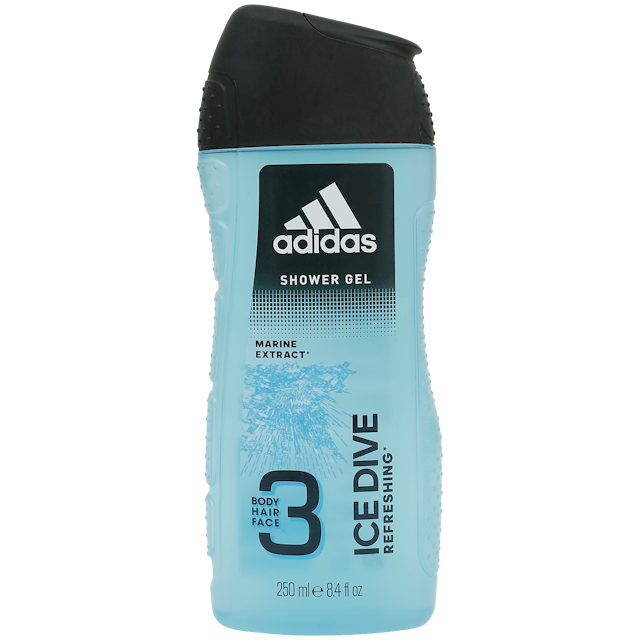 Sprchový gel 3v1 Adidas Ice Dive