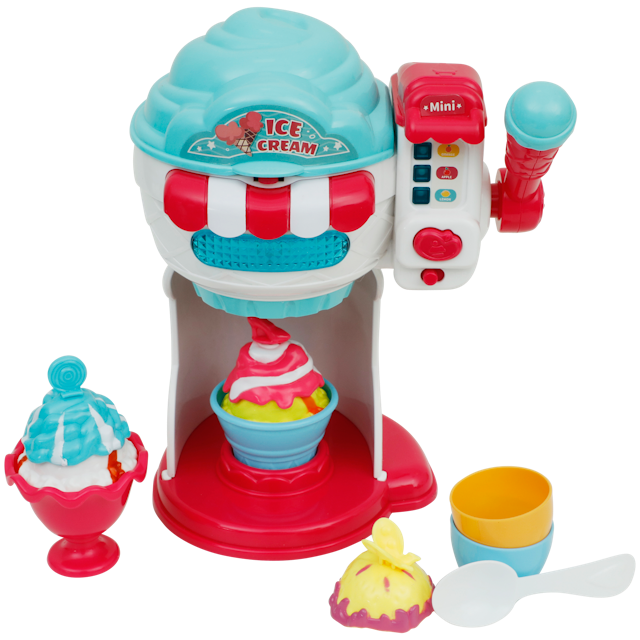 Set de máquina de helados de juguete 