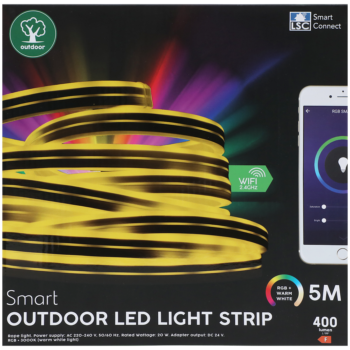 Ruban LED extérieur intelligent LSC Smart Connect