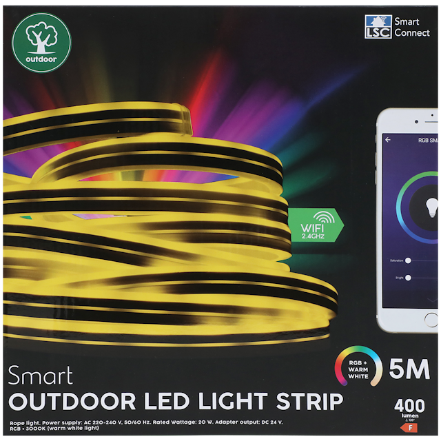Ruban LED extérieur intelligent LSC Smart Connect