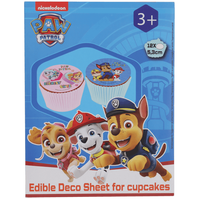 Deco-sheets voor cupcakes