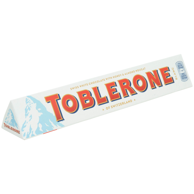 Toblerone Blanco