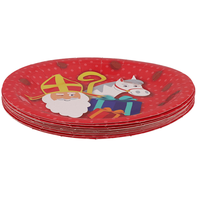Sinterklaas papieren borden