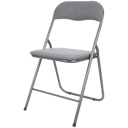 Aksamitne składane krzesło 