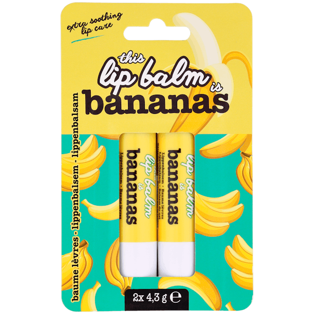 Baume pour les lèvres Let's Go Bananas Banane