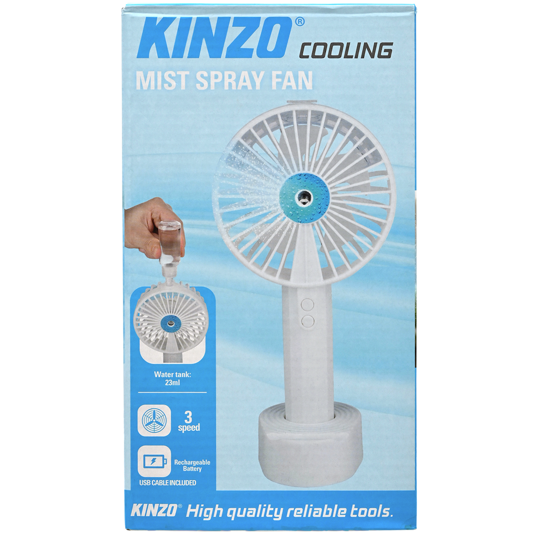 Kinzo Handventilator mit Wassernebel