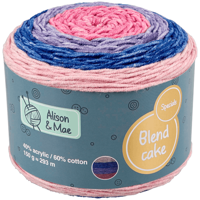 Fil à tricoter Alison & Mae Blend Cake