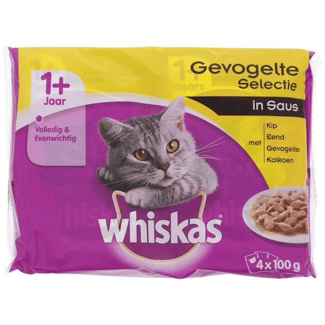 Nourriture humide pour chat Whiskas