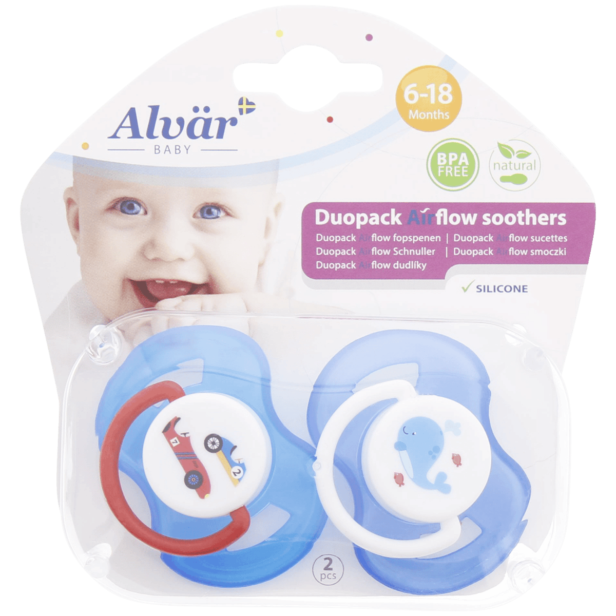 Tétines pour bébés Alvär Airflow