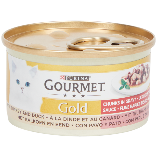 Finos bocados en salsa Gourmet Gold