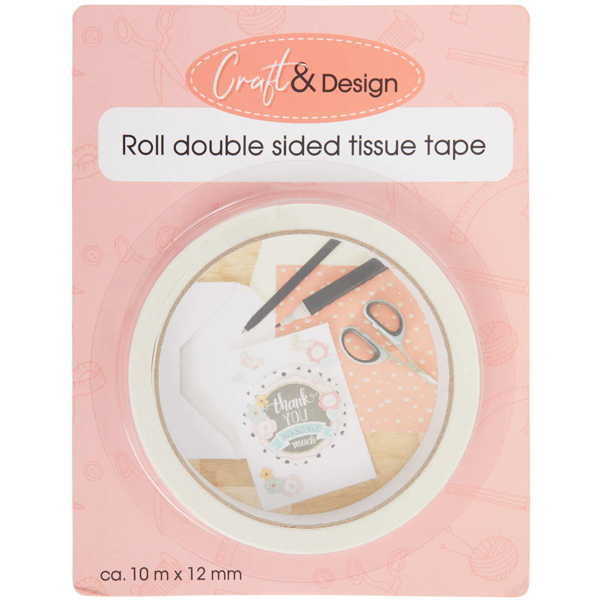 Craft & Design dubbelzijdig tissuetape