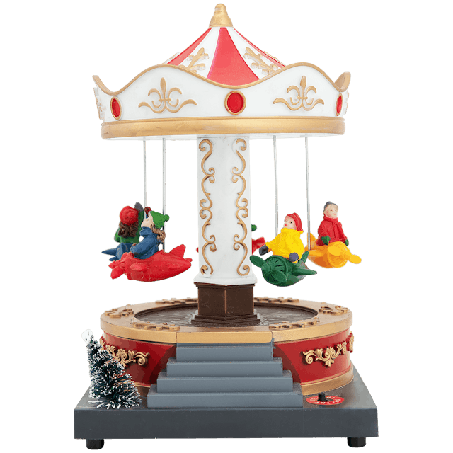 Magic Village Weihnachtliches Riesenrad/Karussel