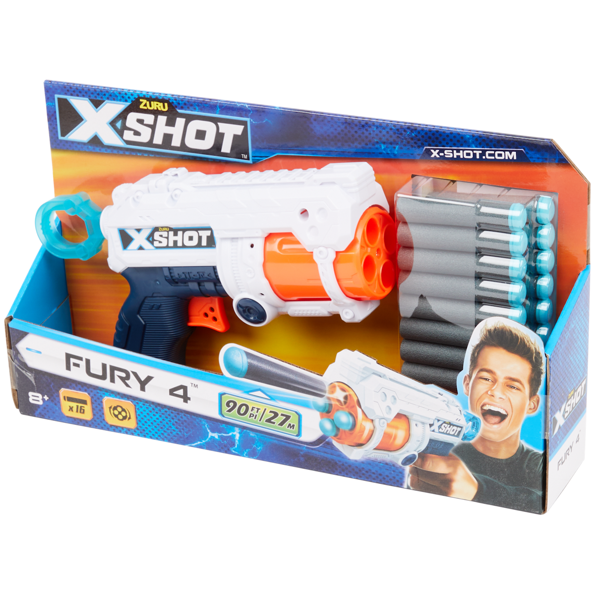 Zuru X-Shot dartpistool Fury 4