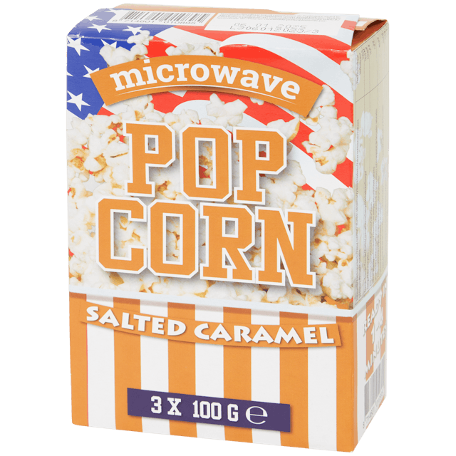 Popcorn per microonde Caramello salato