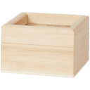 Boîte en bois avec couvercle 