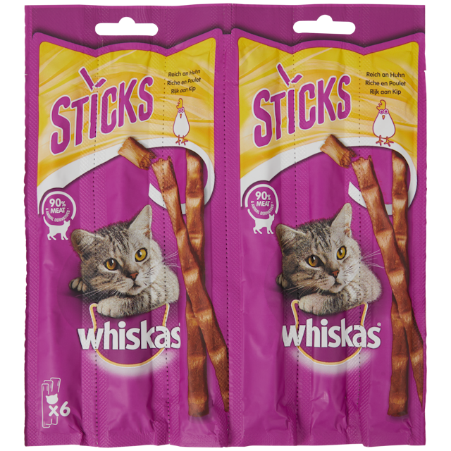 Tyčinky pre mačky Whiskas