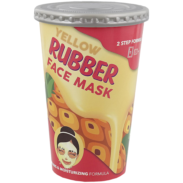 Gummi-Gesichtsmaske