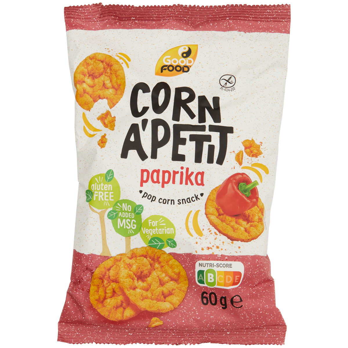 Biscuits apéritifs pop-corn Corn A’petit