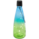 Flasche mit Solarbeleuchtung
