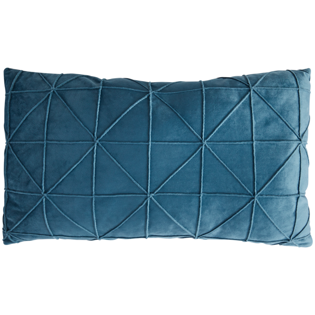 Aksamitna poduszka z plisami 