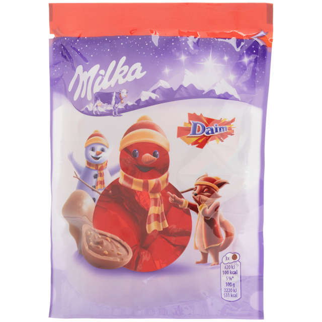 Chocolats de Noël Milka Daim