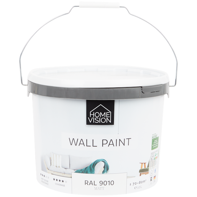 Pintura de pared mate Home Vision RAL 9010