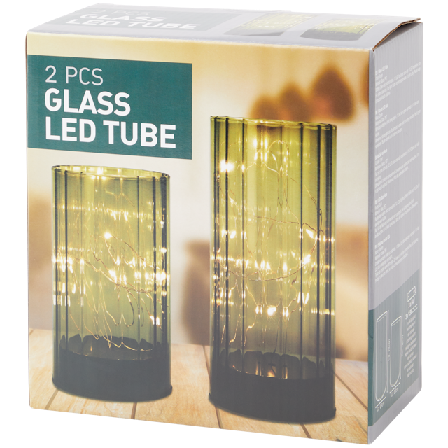Bicchieri con luce LED