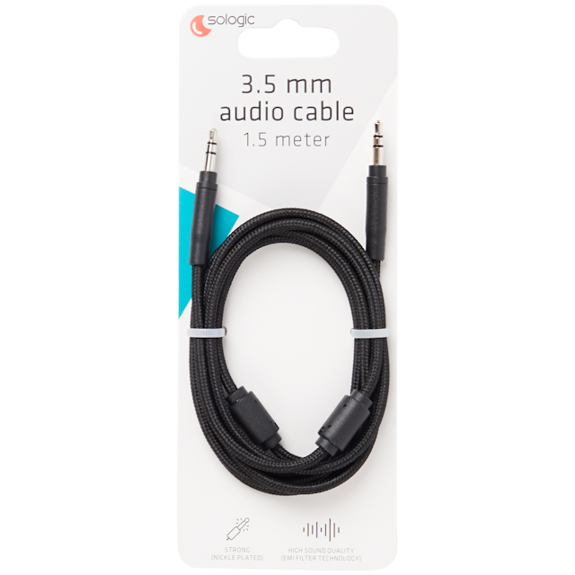 Kabel audio Sologic 3.5 mm