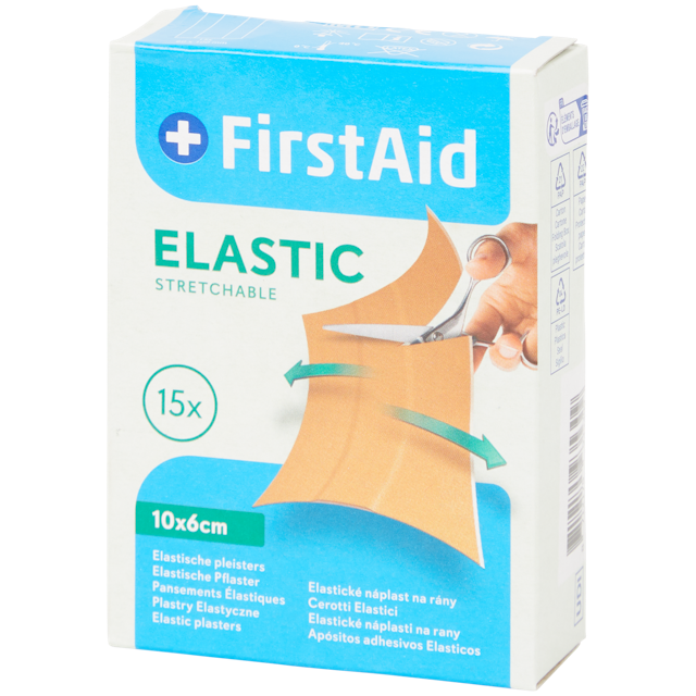 Plastry First Aid Elastyczne