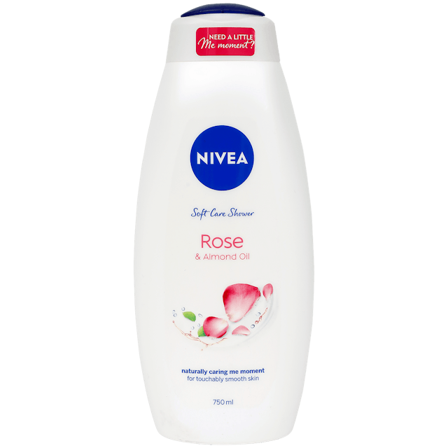 Crema de baño y ducha Nivea Rose & Almond Oil