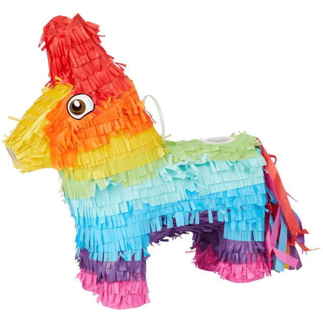 Piñata s maskou