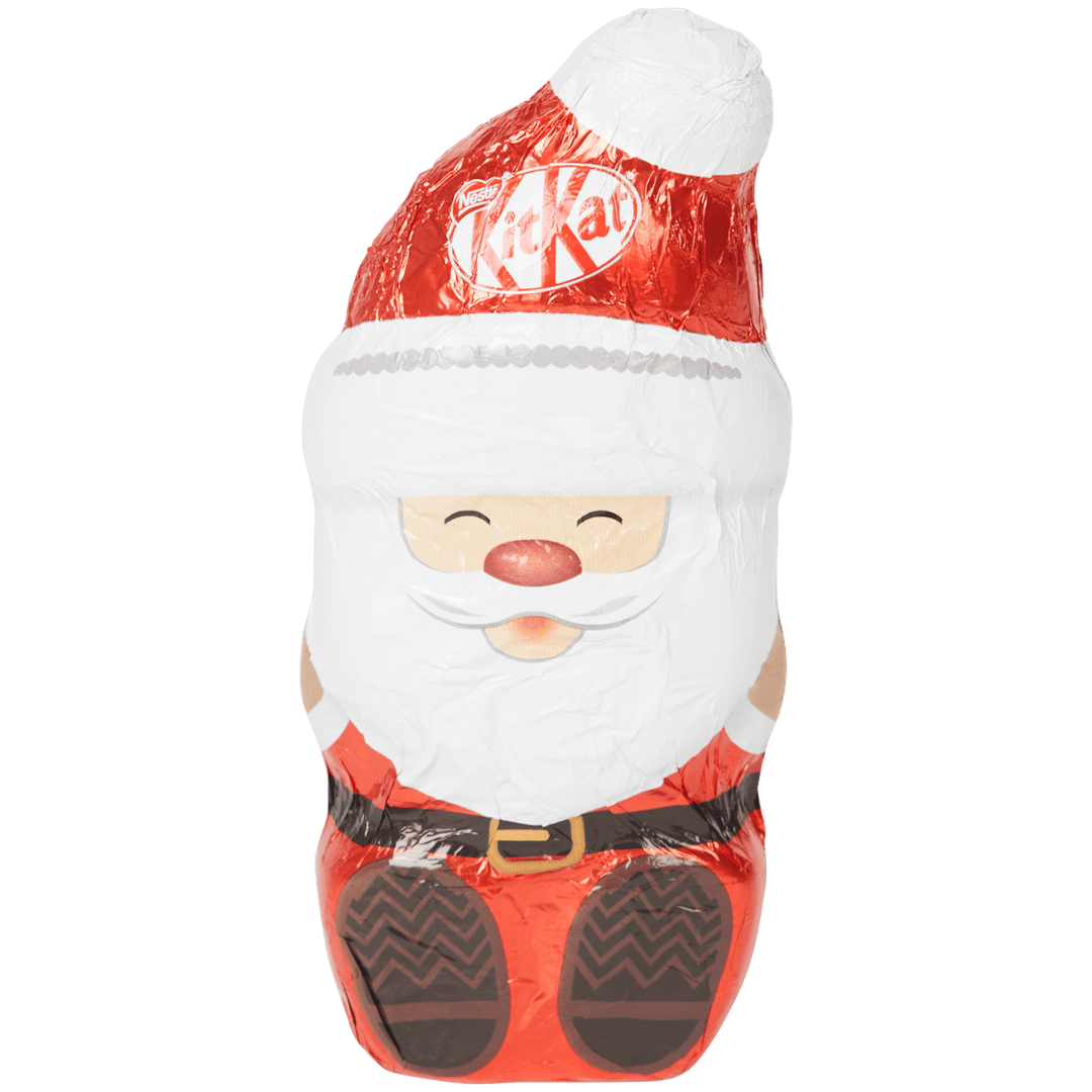 Père Noël en chocolat KitKat