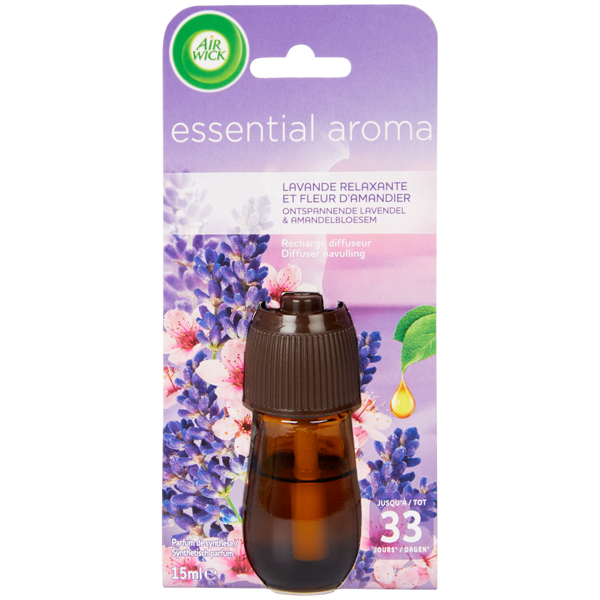 Air Wick Essential Aroma navulling Ontspannende Lavendel & Amandelbloesem