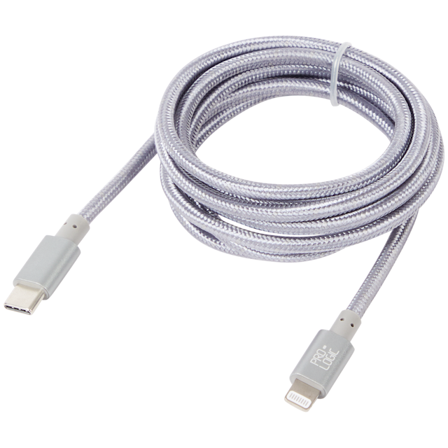 Cable de carga y datos Prologic USB-C y 8 pines