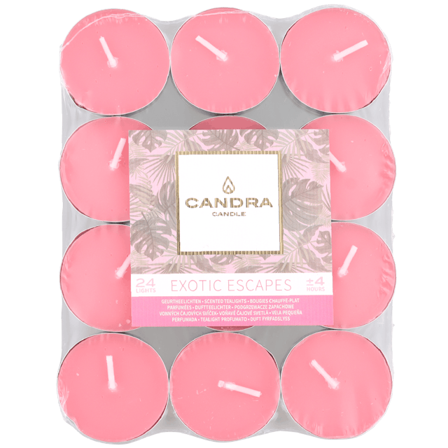 Bougies chauffe-plats parfumées Candra