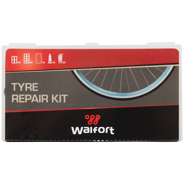 Kit de reparación para neumáticos de bicicletas Walfort