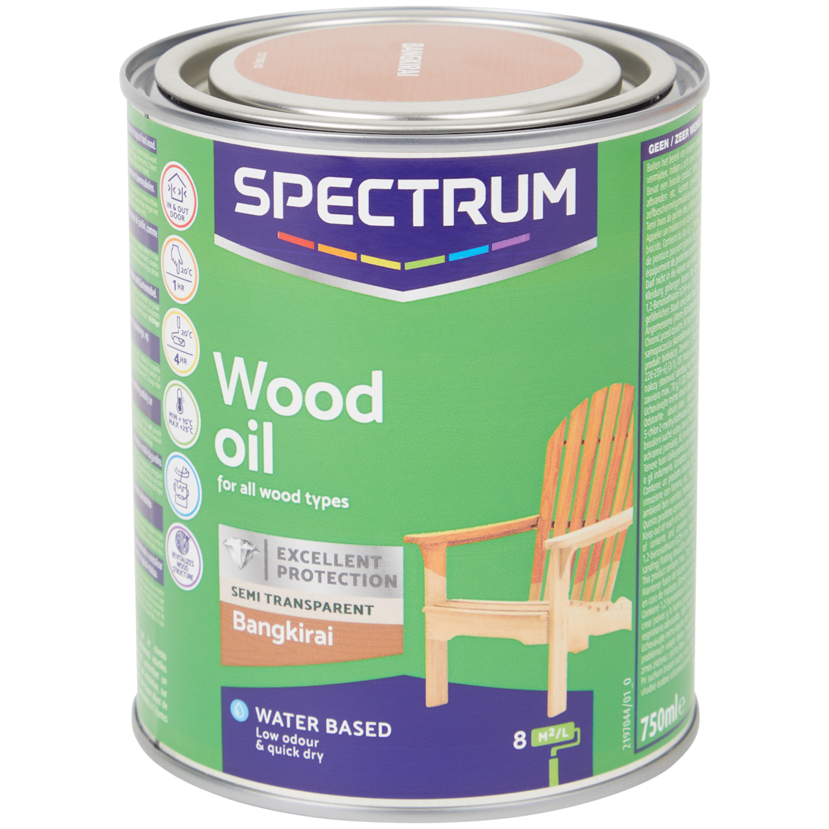 Olej na drevo Spectrum univerzálny