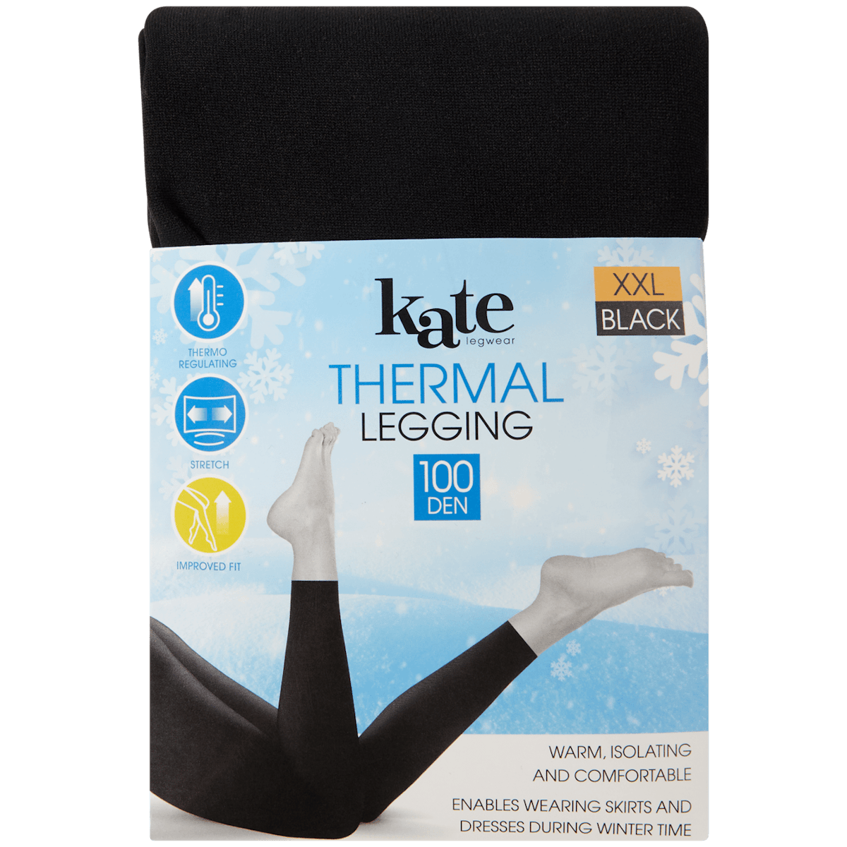 Legging thermique Kate 100 deniers