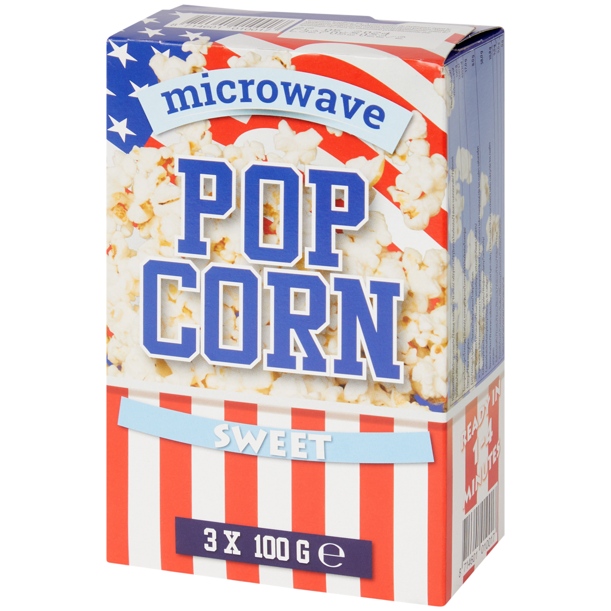Słodki popcorn do mikrofalówki