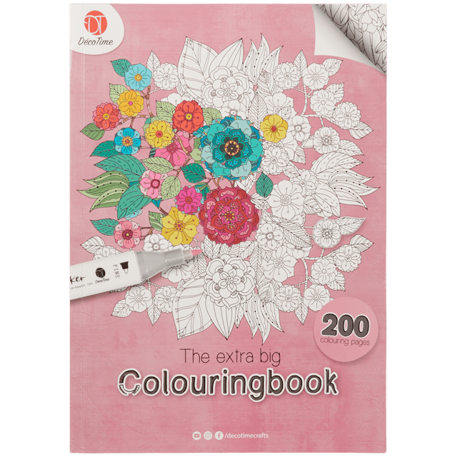 DécoTime kleurboek voor volwassenen 