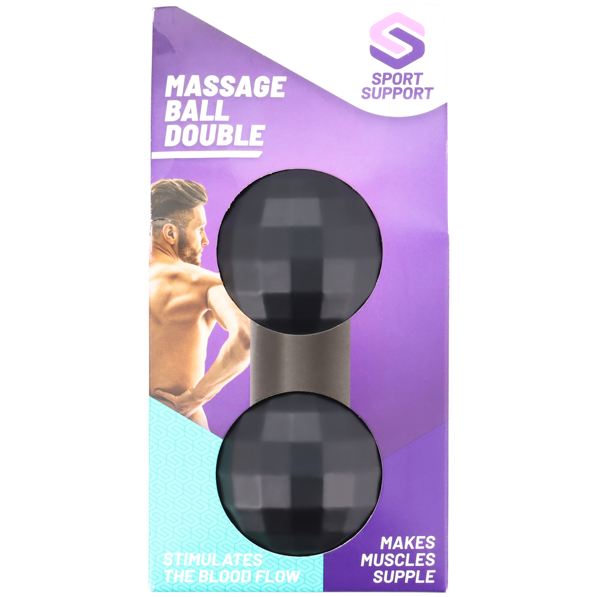 Dvojitý masážní míček Sport Support
