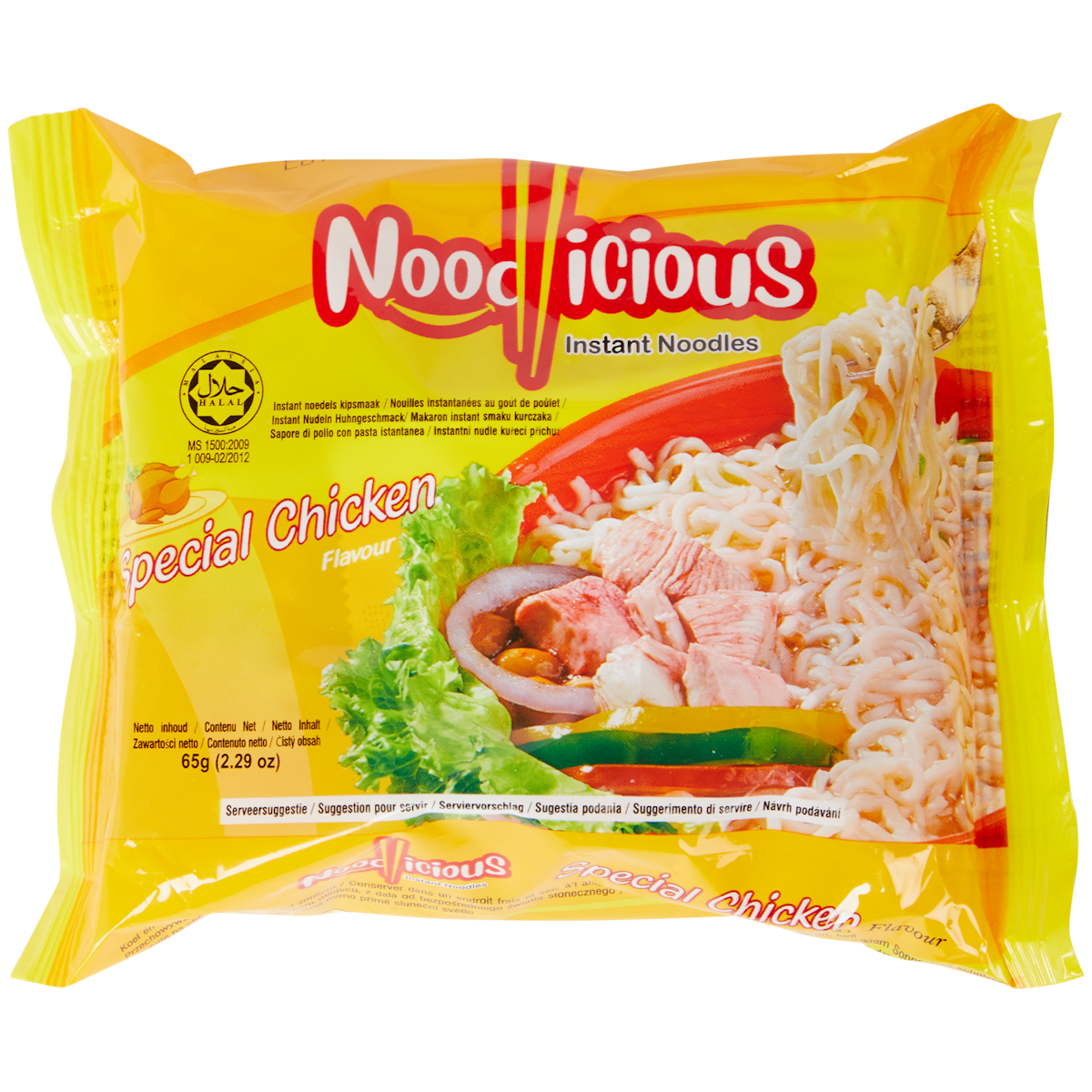Noodlicious Instant-Nudeln Huhn