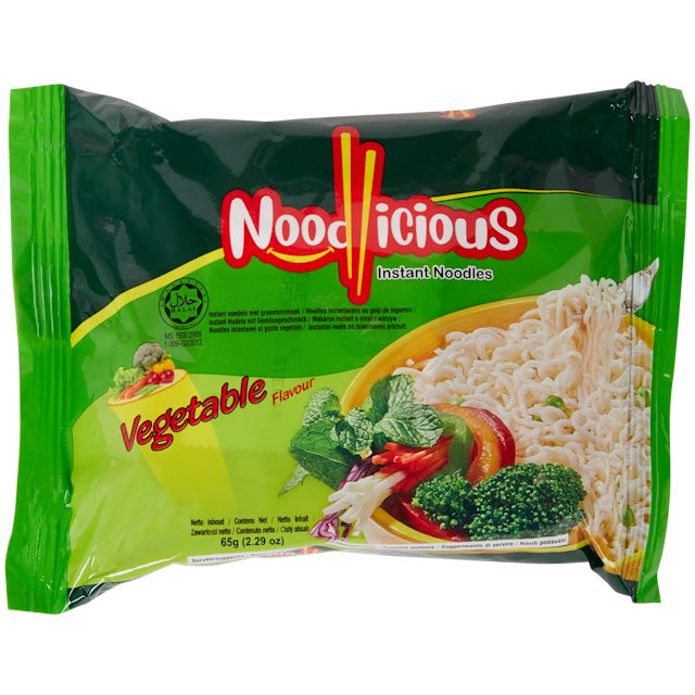 Noodlicious instant noedels Vegetable