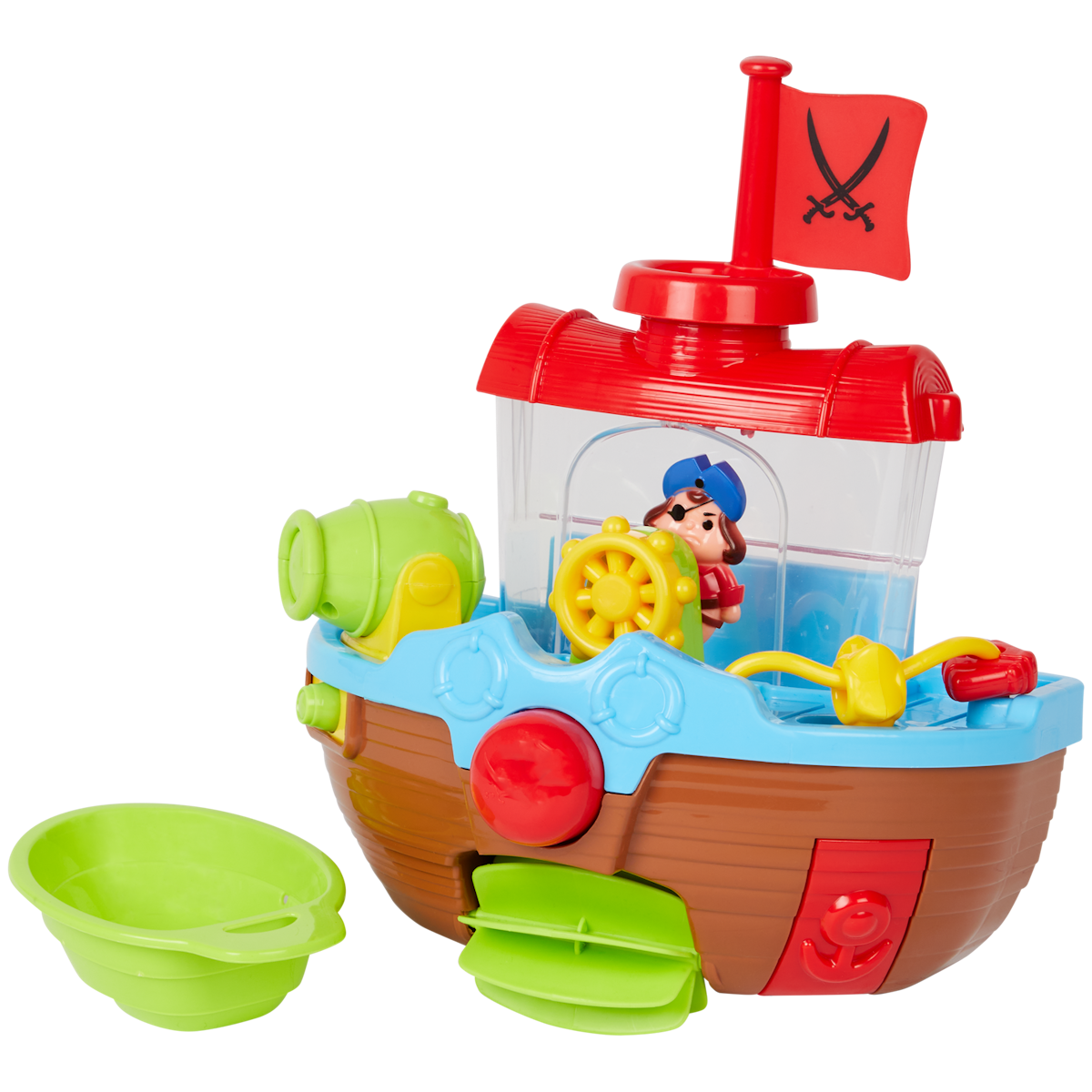 Barco pirata para bañera