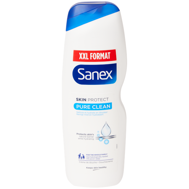 Crema de ducha Sanex Skin Protect Pure Clean