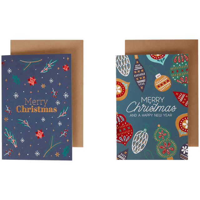 Weihnachtskarten-Set