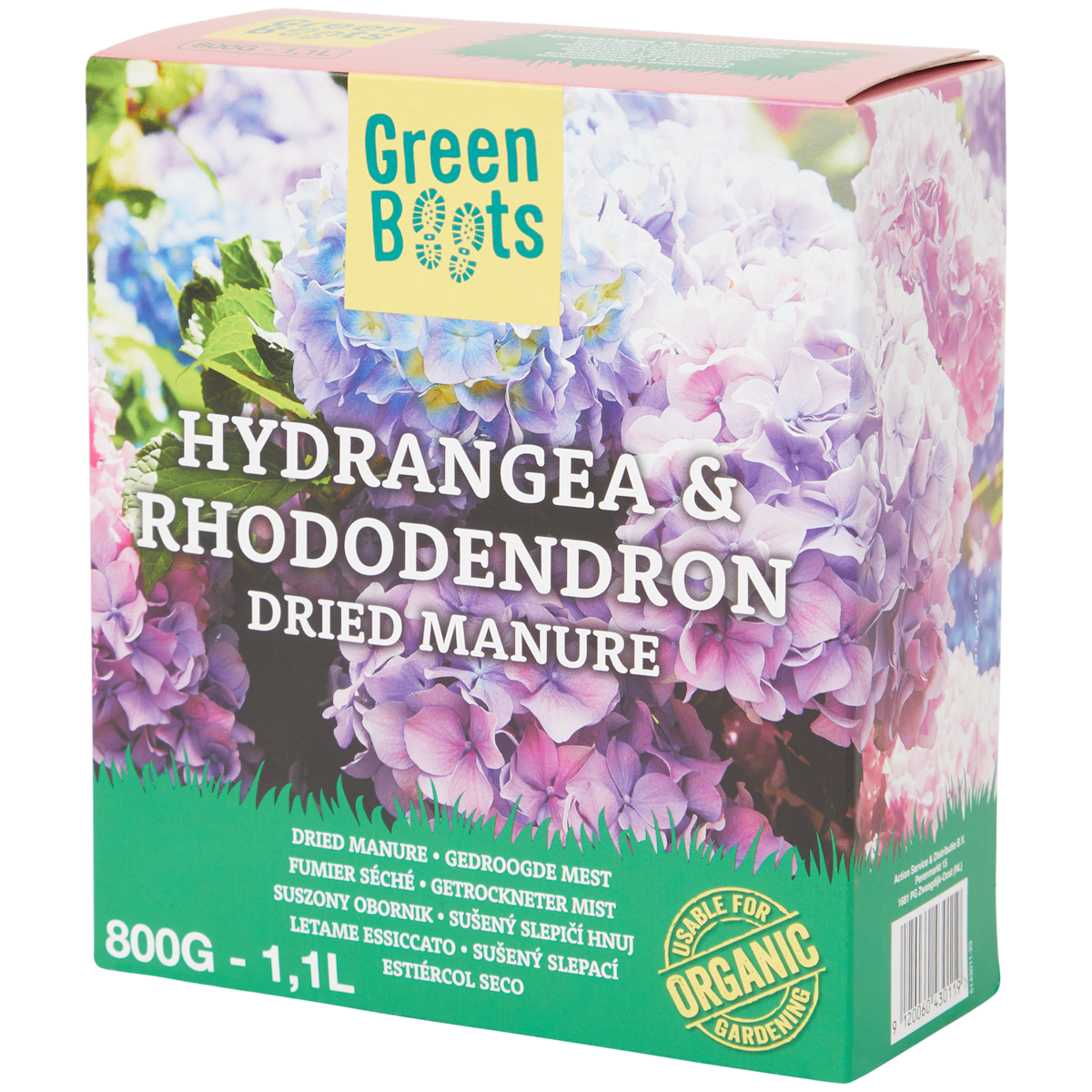 Green Boots hortensia- en rododendronmest
